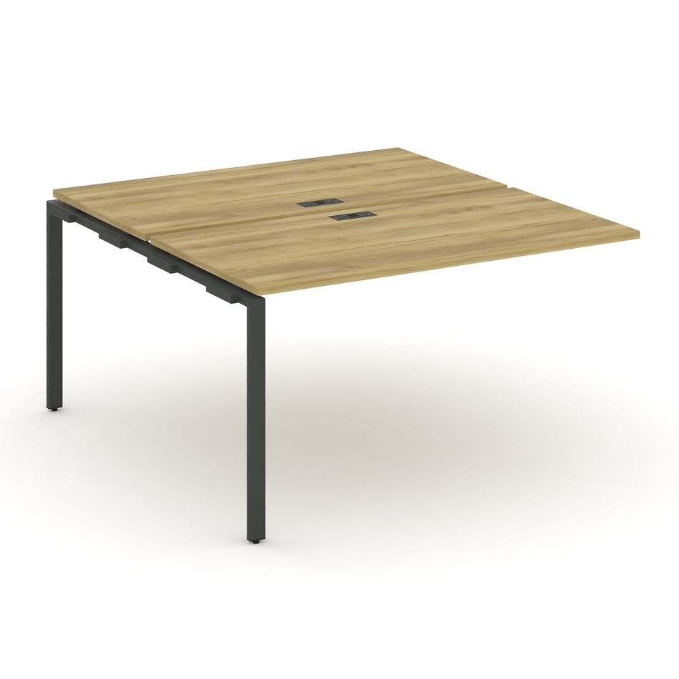 Двойной наборный элемент рабочей станции CONCEPT CN.DNRS-003 Дуб Винченцо Антрацит