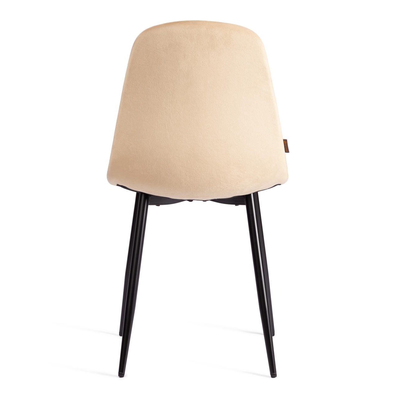 Стул BREEZE (mod. JSC-58) Велюр/металл , 44 х 53 х 86 см, sandy (песочный) HLR6 / черный