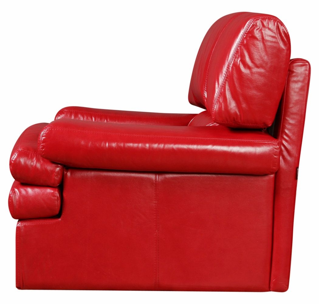 Кресло Манхэттен 1 Красное (экокожа)
