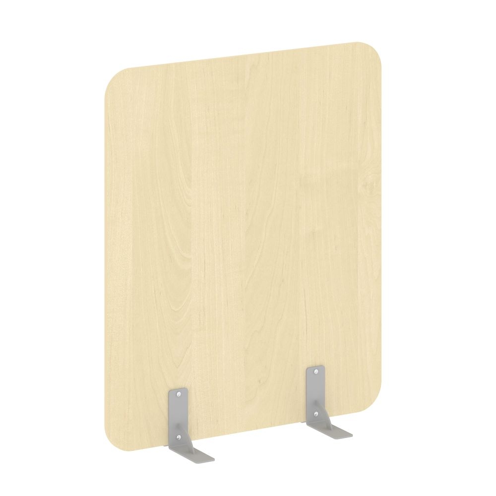 Перегородки на металлических опорах на фетровых подпятниках R-line DP.F-100-120 Клен