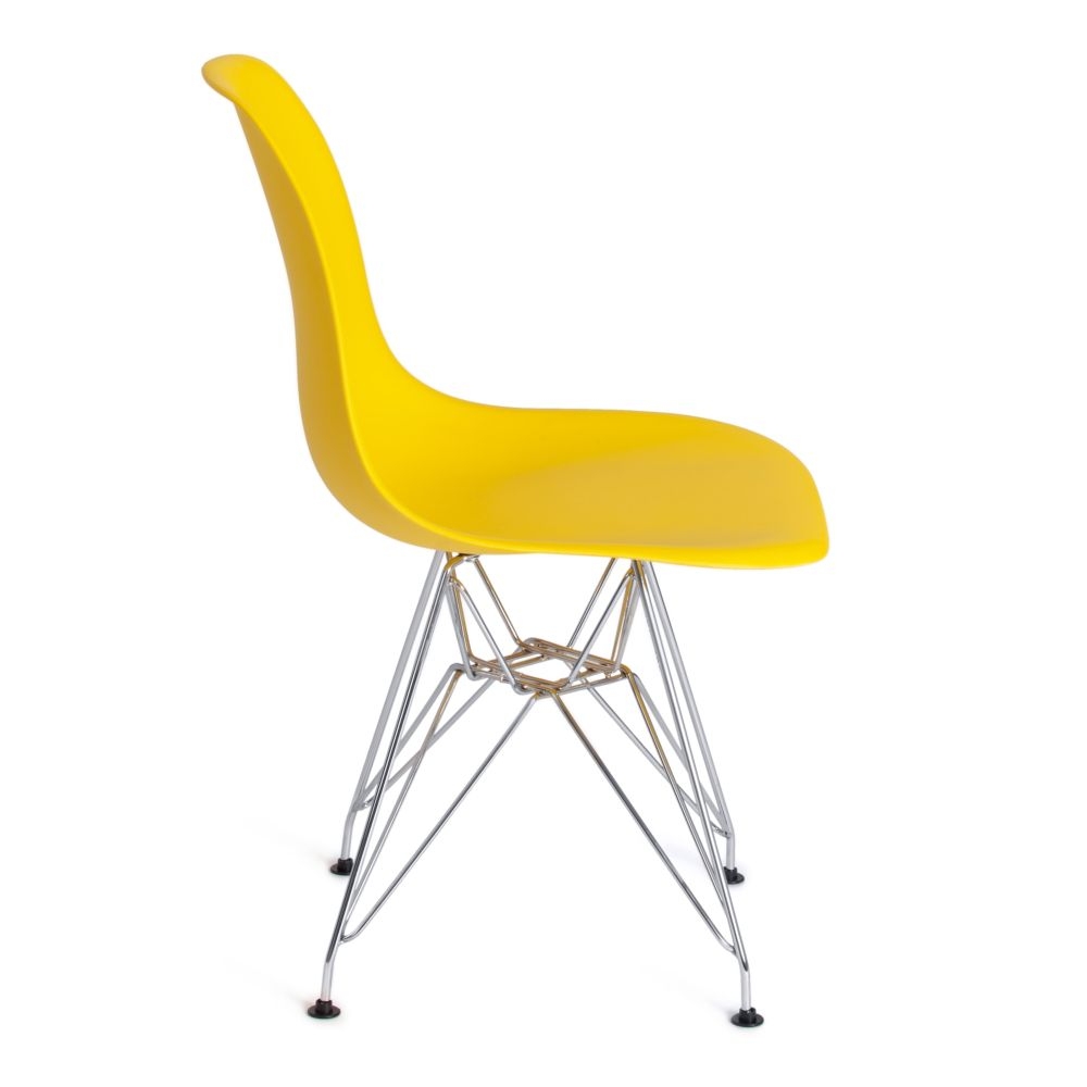 Стул CINDY IRON CHAIR (EAMES) (mod. 002) / 1 шт. в упаковке металл, пластик, 51x46x82,5, желтый