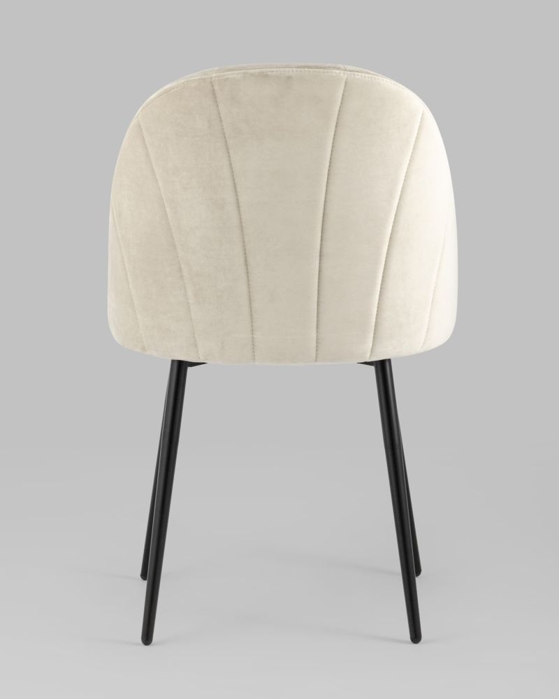 Стул Логан велюр Бежевый