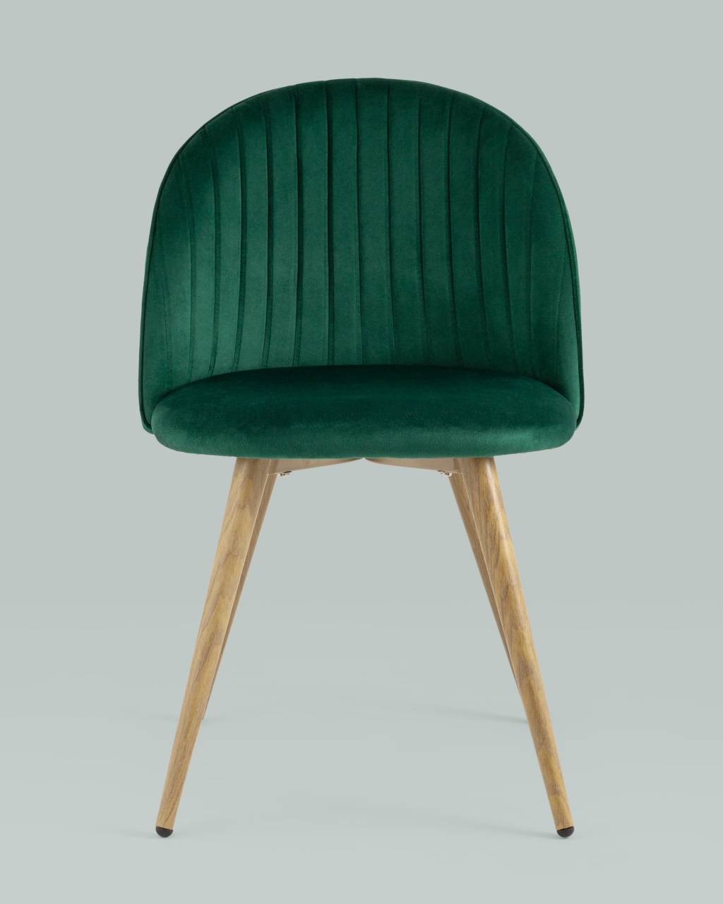 Стул Лион Страйпс велюр Зеленый