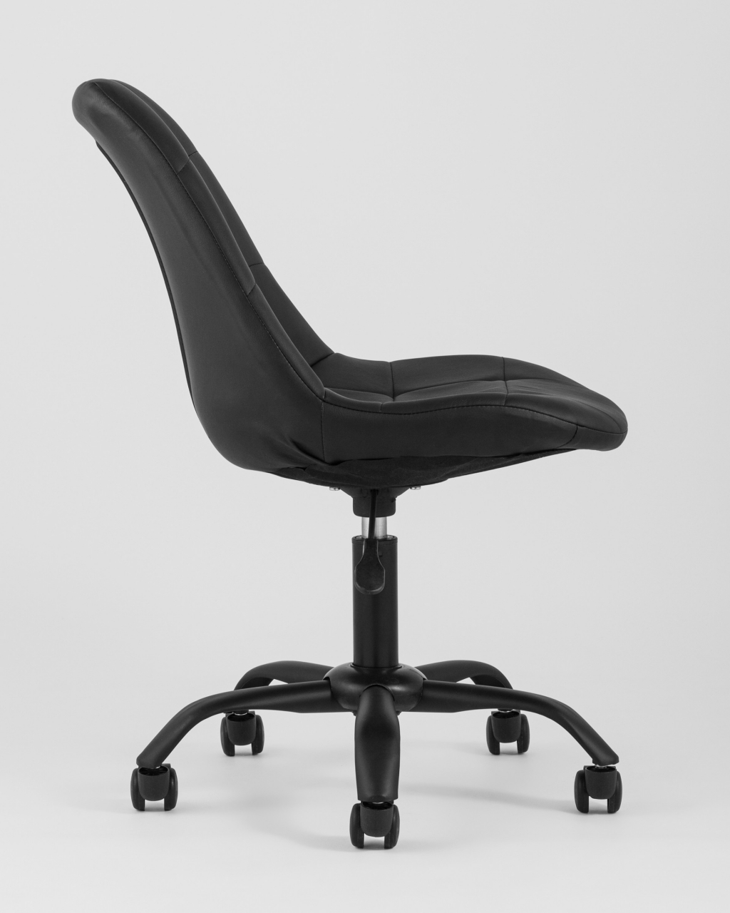 Офисный стул Гирос экокожа Черный