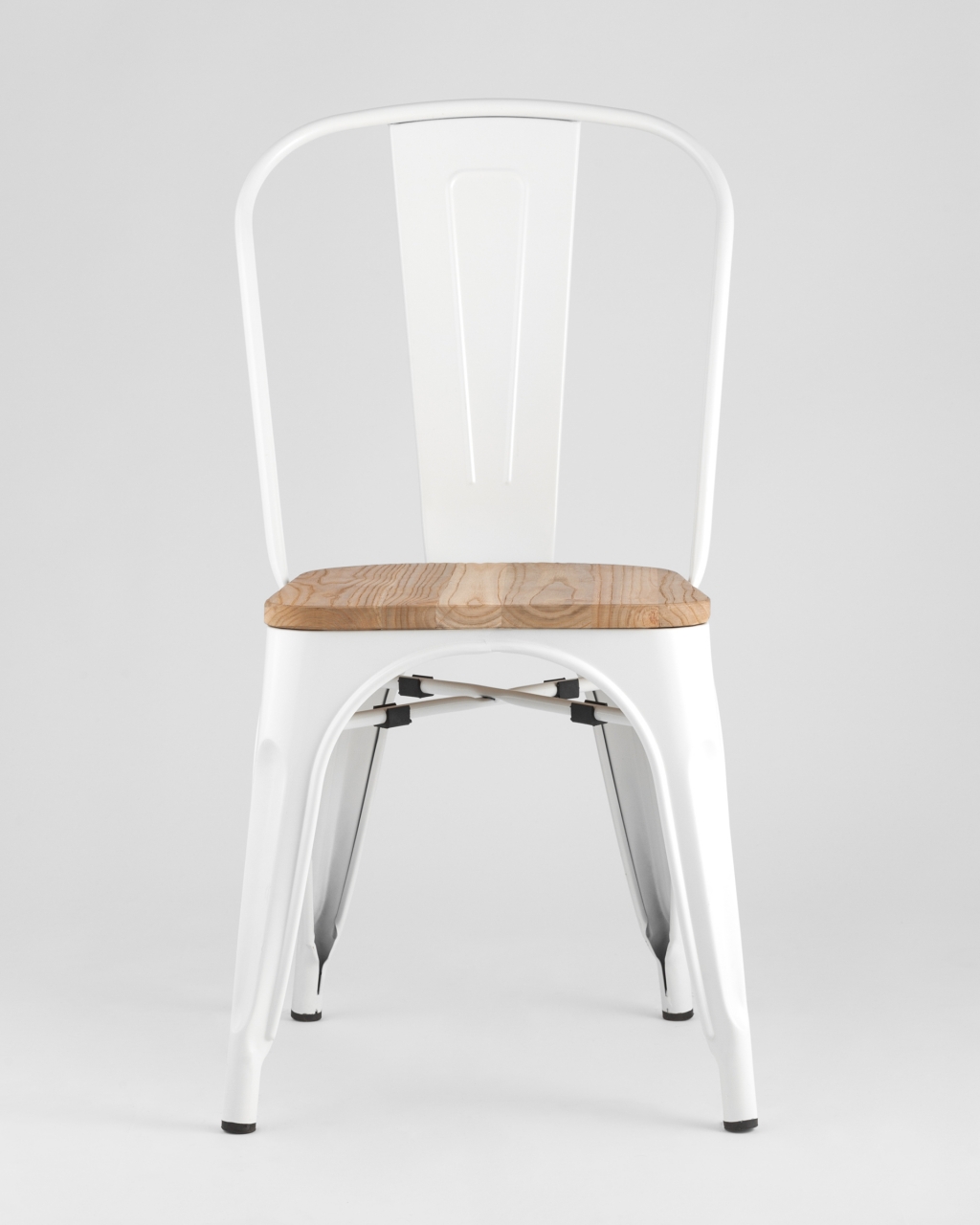 Стул Tolix Wood 850 Белый матовый