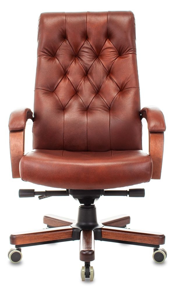 Кресло руководителя Бюрократ T-9928WALNUT/CHOK