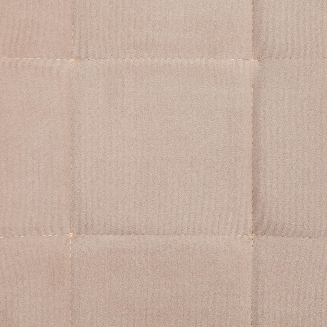 Стул обеденный Bari разборный, ткань велюр, 44х60х91, молочный/черный, (Porsche 2)