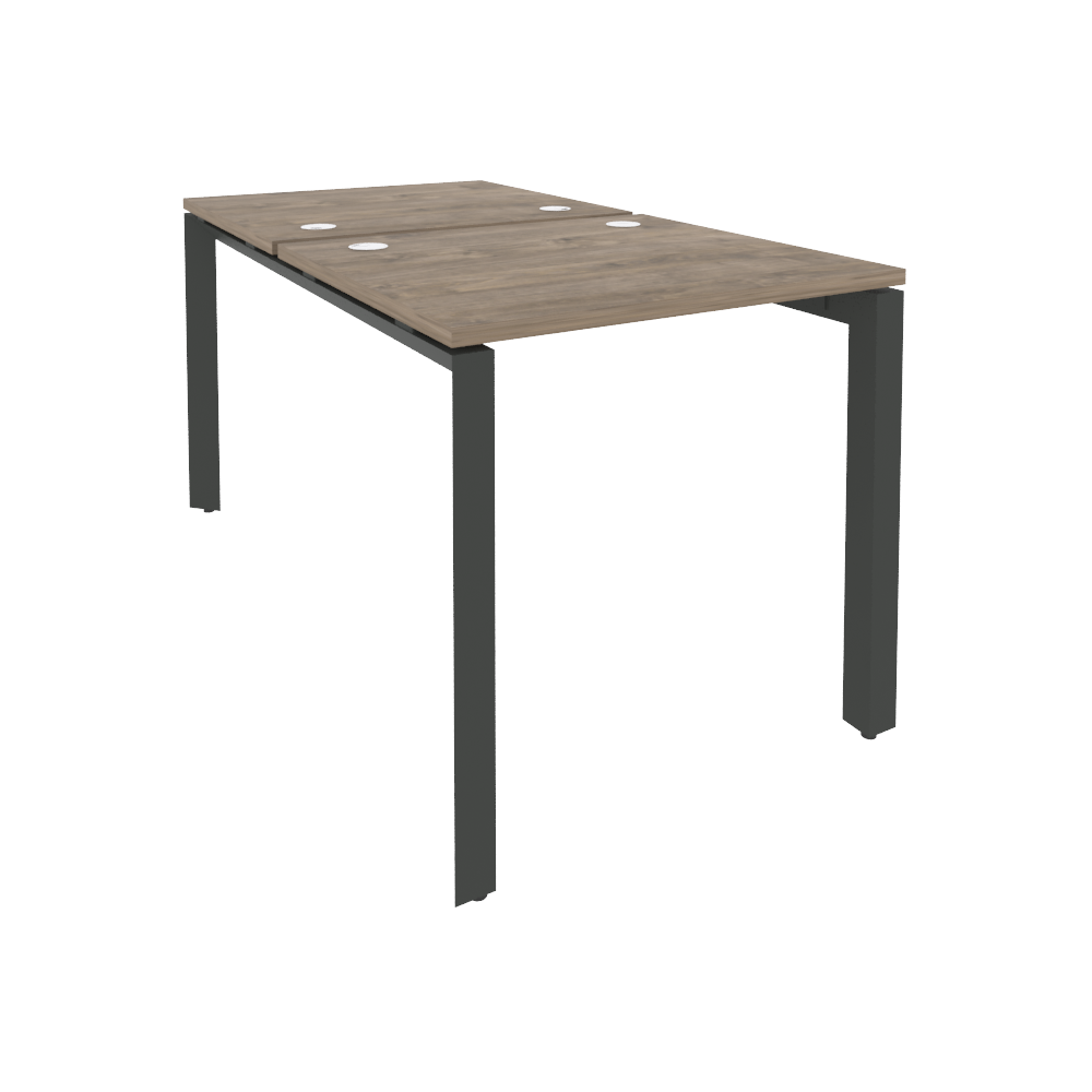 Рабочая станция на П-образном м/к ONIX O.MP-D.RS-2.0.7 Тиквуд Темный/Антрацит