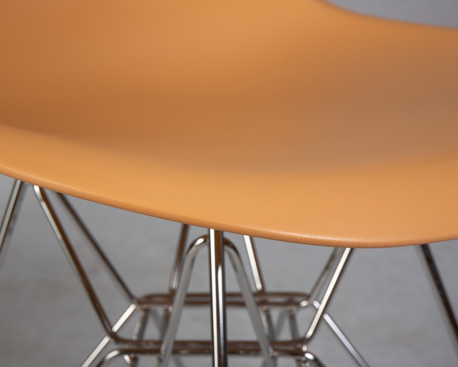 Стул обеденный DOBRIN DSR ножки хром Персиковый NX-Y-06