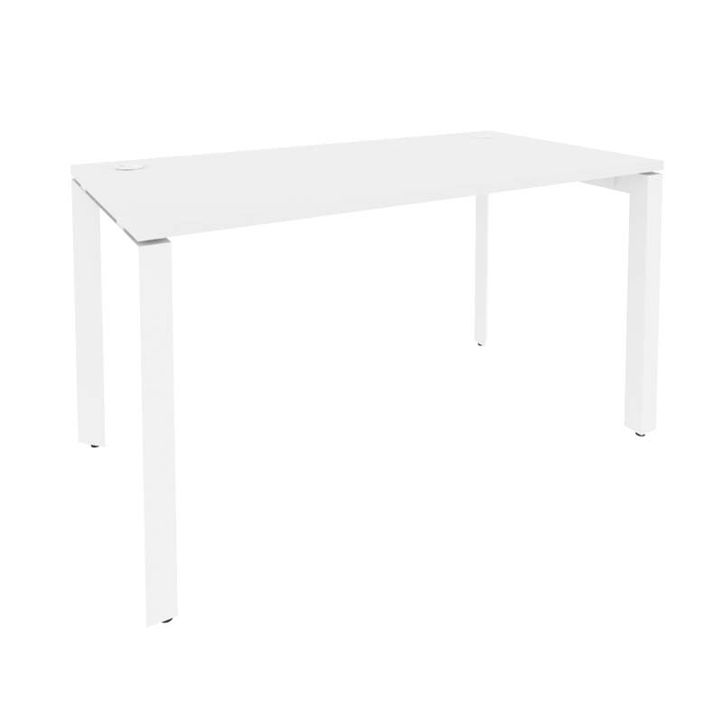 Стол рабочий на П-образном м/к ONIX O.MP-SP-3.7 Белый Бриллиант