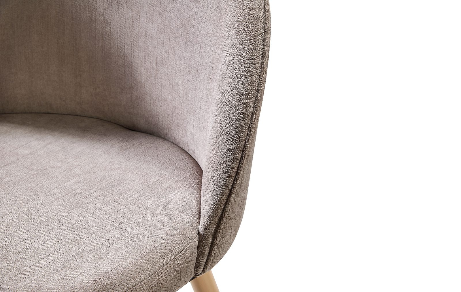 Барный стул Хартон ножки под дерево Бежевый