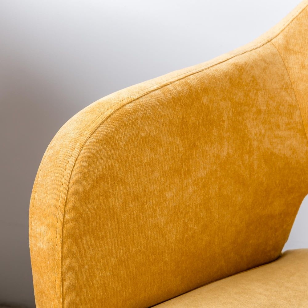 Стул Oscar Желт/Темный Орех