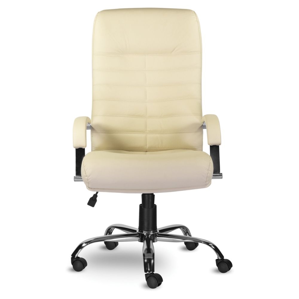 Кресло офисное Орион хром Бежевое