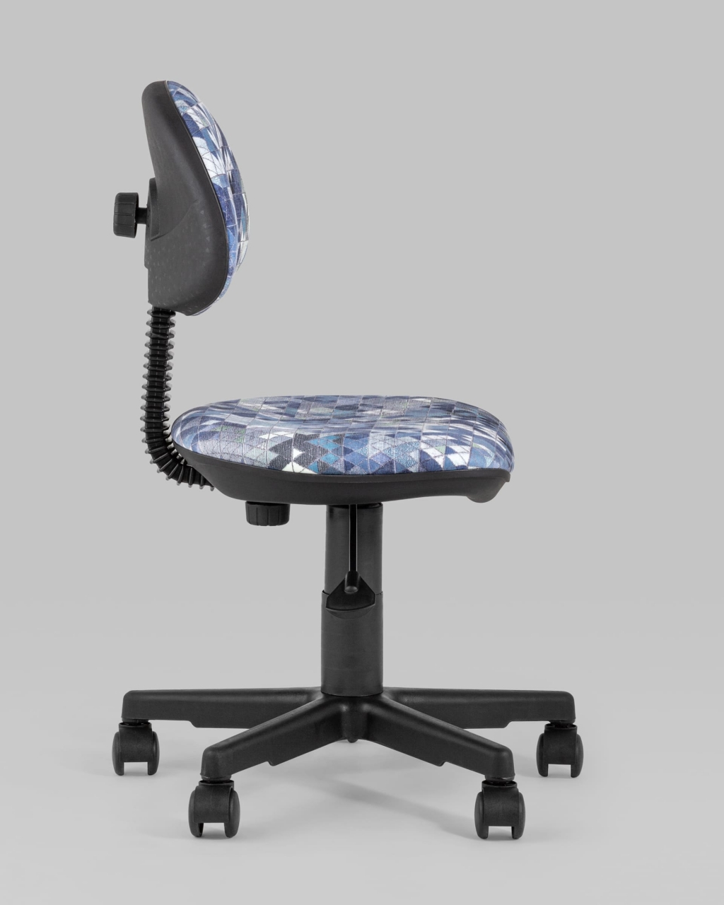 Кресло компьютерное детское УМКА абстракция Синий