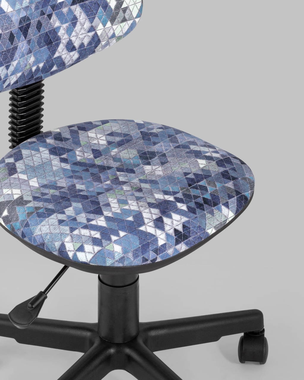 Кресло компьютерное детское УМКА абстракция Синий