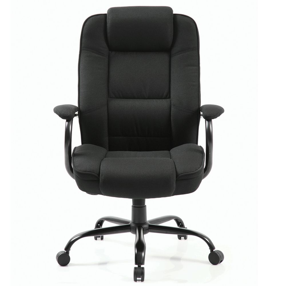 Кресло офисное BRABIX Heavy duty HD-002 ткань Черный