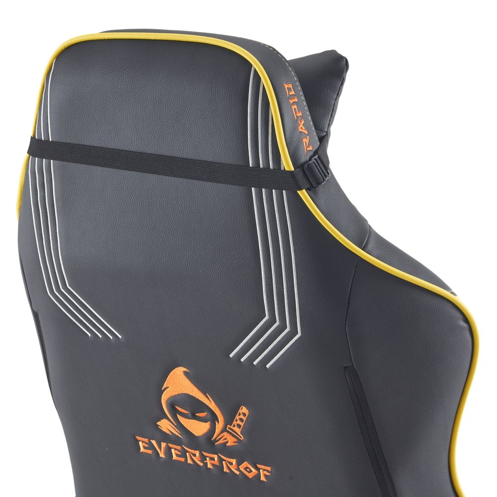 Кресло геймерское Everprof Rapid Экокожа Желтый