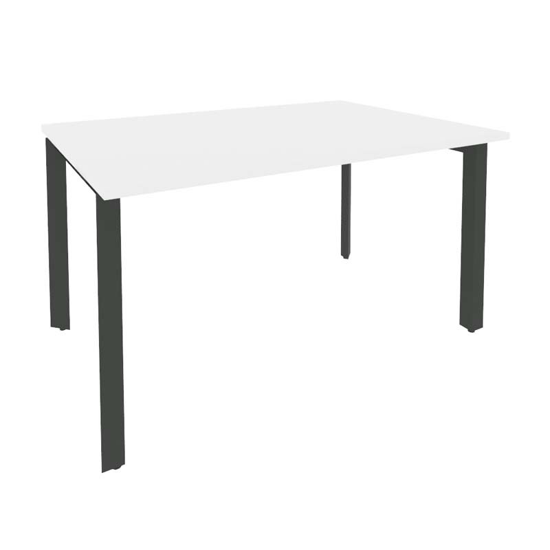 Стол переговорный (1 столешница) ONIX O.MP-PRG-1.3 Белый Бриллиант/Антрацит