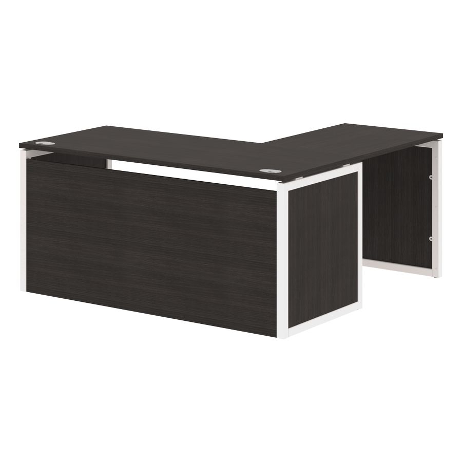 Стол письменный угловой левый XTEN-QP XQPCT 1615H L Дуб Юкон Белый