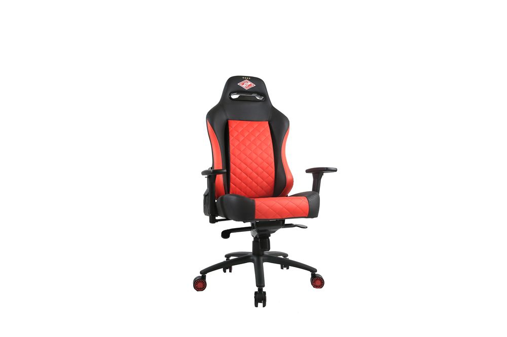 Кресло геймерское ZONE 51 Спартак Легенда Black Red