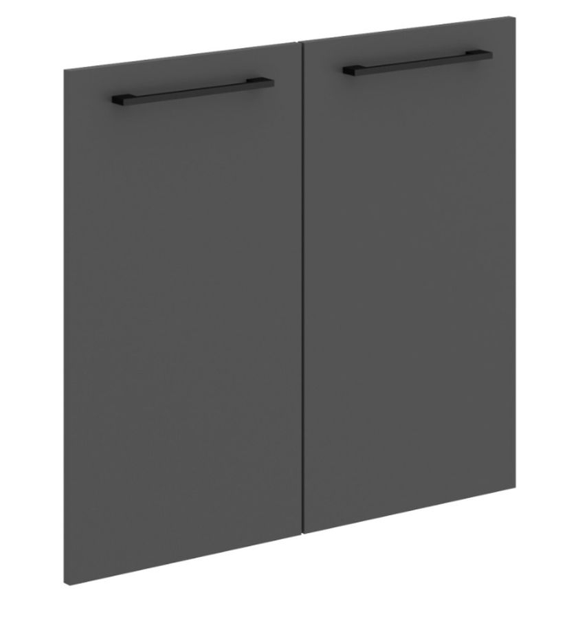Дверь ЛДСП (2 шт.) ENIO MLD 42-2 Антрацит