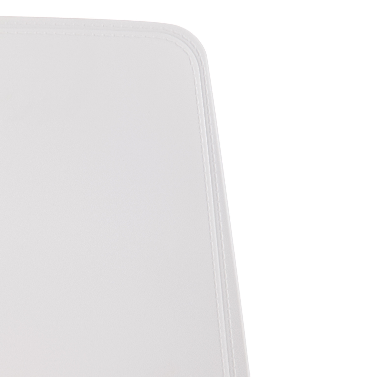 Стул GENIUS (mod 75) металл/пластик, 46x56x84cм, белый/ножки хром