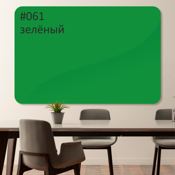 Доска магнитно-маркерная c внутренними креплениями Askell Premium со скругленными углами P100200 (061)