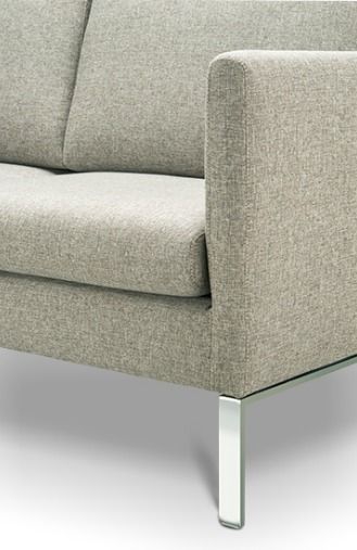 Диван двухместный Отто 2 Серо-бежевый