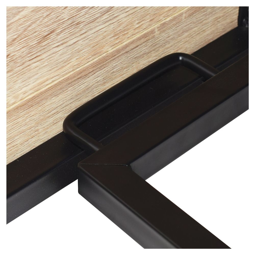 Стол на металлокаркасе BRABIX LOFT CD-001 Дуб натуральный