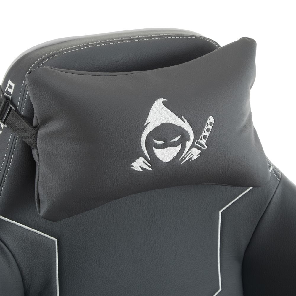 Кресло геймерское Everprof Rapid Экокожа Серый