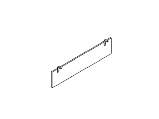 Лицевая панель CARRE 160х30х18см Орех