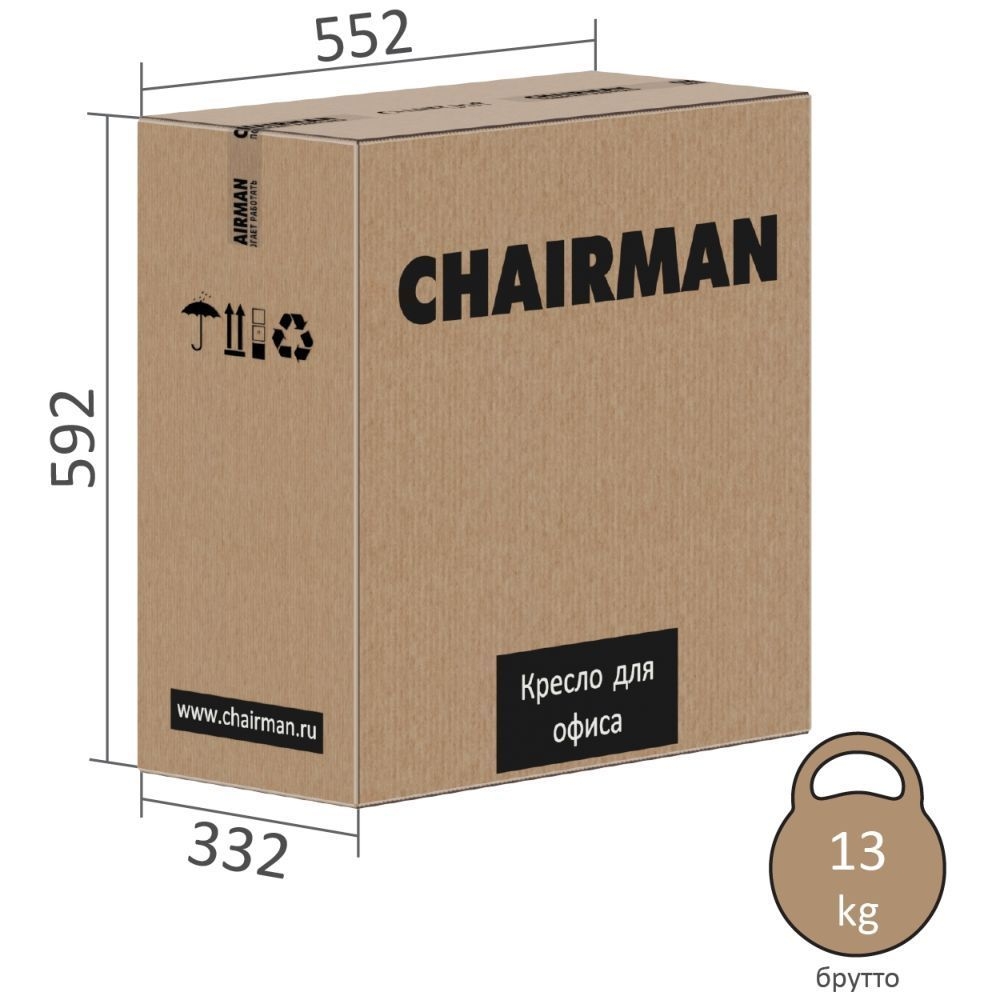 Офисное кресло CHAIRMAN ДОМ (Home) 130 велюр Бежевый