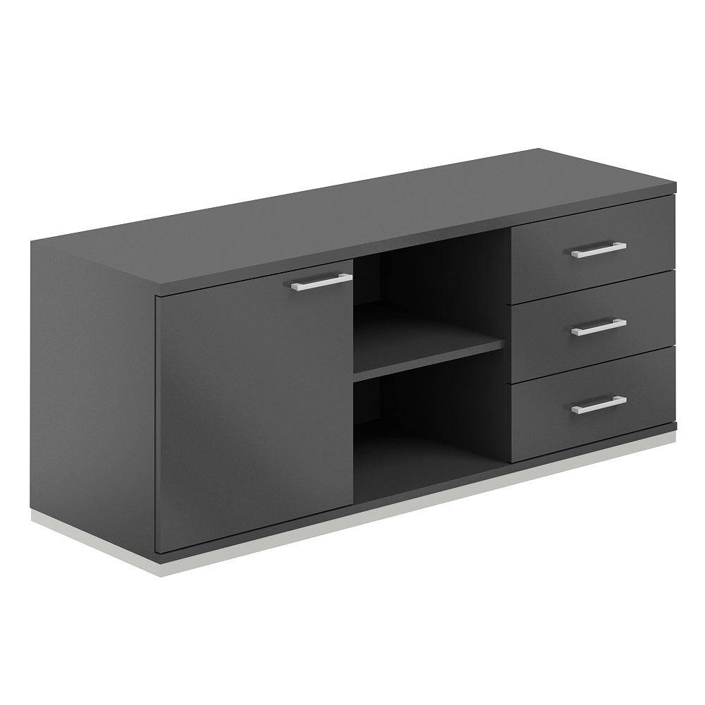 Тумба сервисная 1438х462х584 с замком АГ.293.АН.АН.АН / AG.293.AN.AN.AN