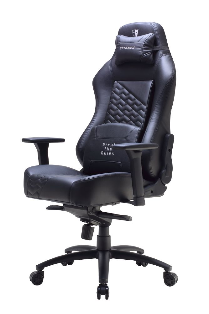 Кресло геймерское Tesoro Zone Evolution F730 B Черное