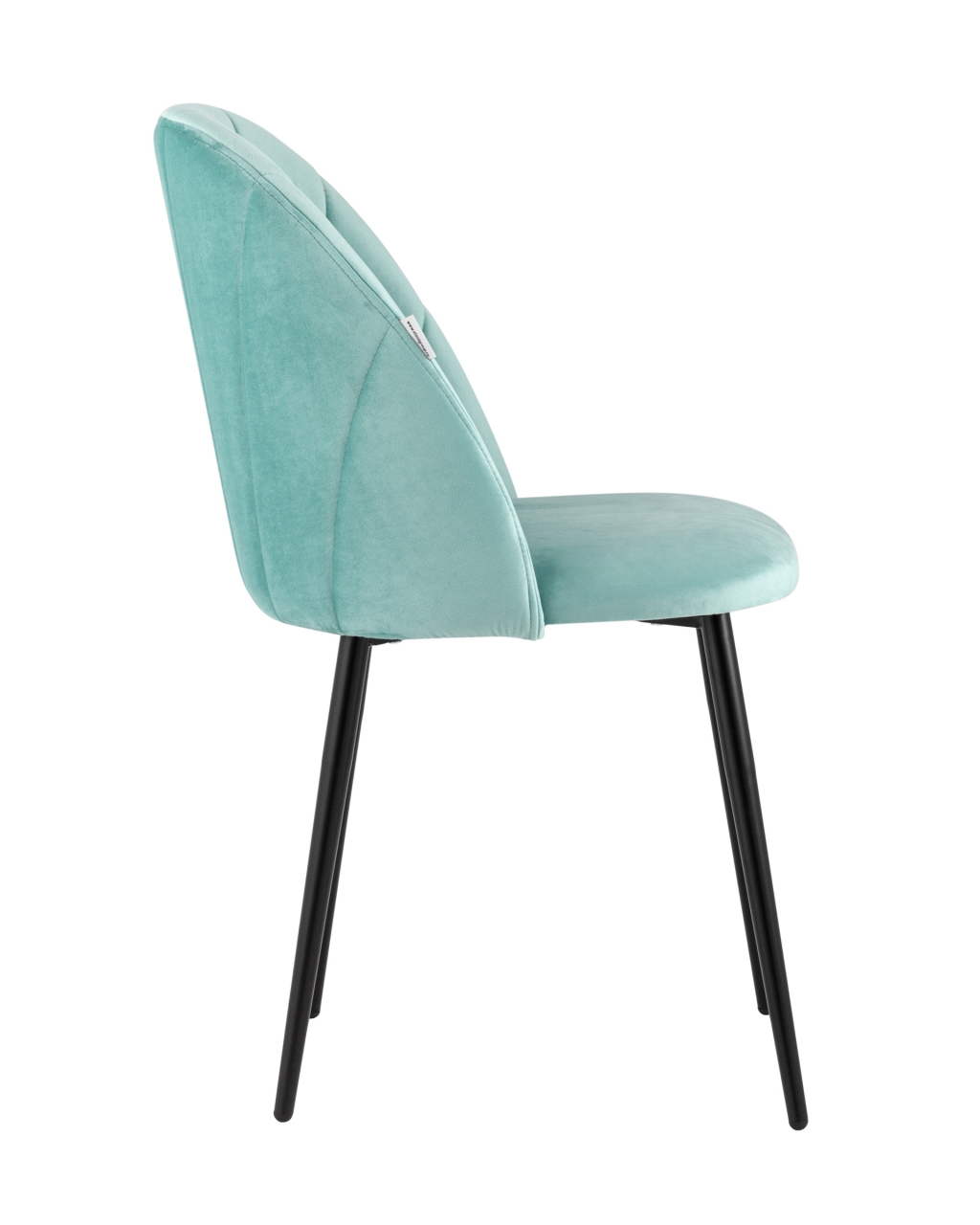 Стул Логан NEW велюр Пыльно-голубой