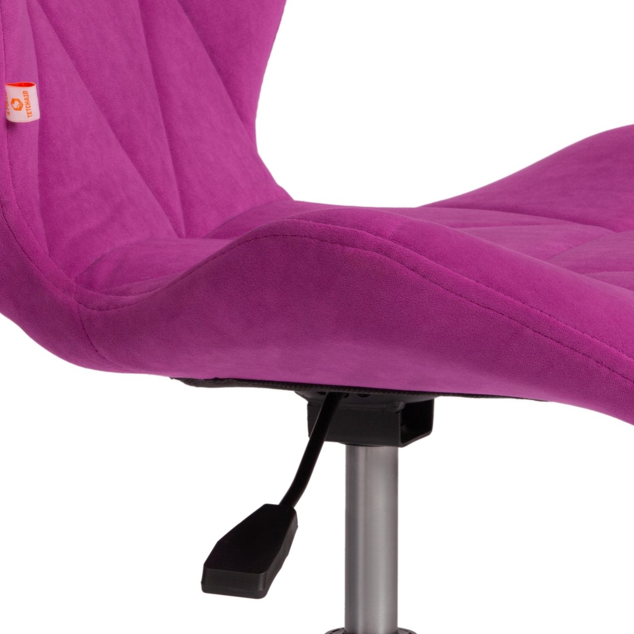Кресло SELFI флок , фиолетовый, 138