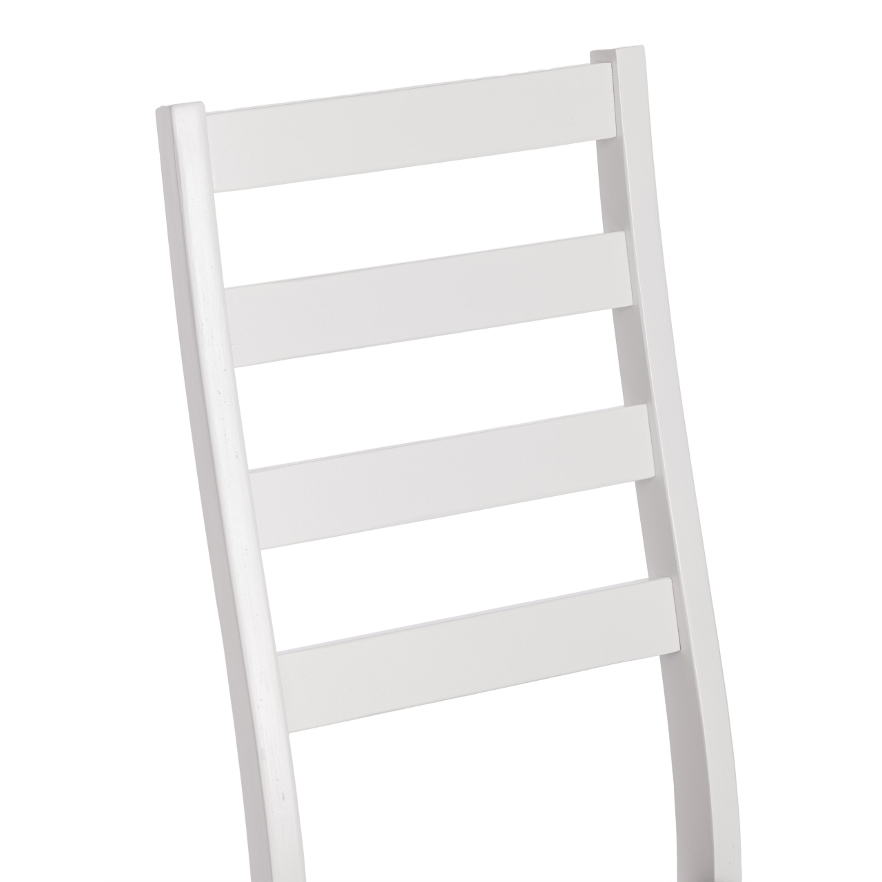 Стул ROSARIO Многослойная фанера, 39 х 39 х 99 см, white, ткань темно-серая (150)