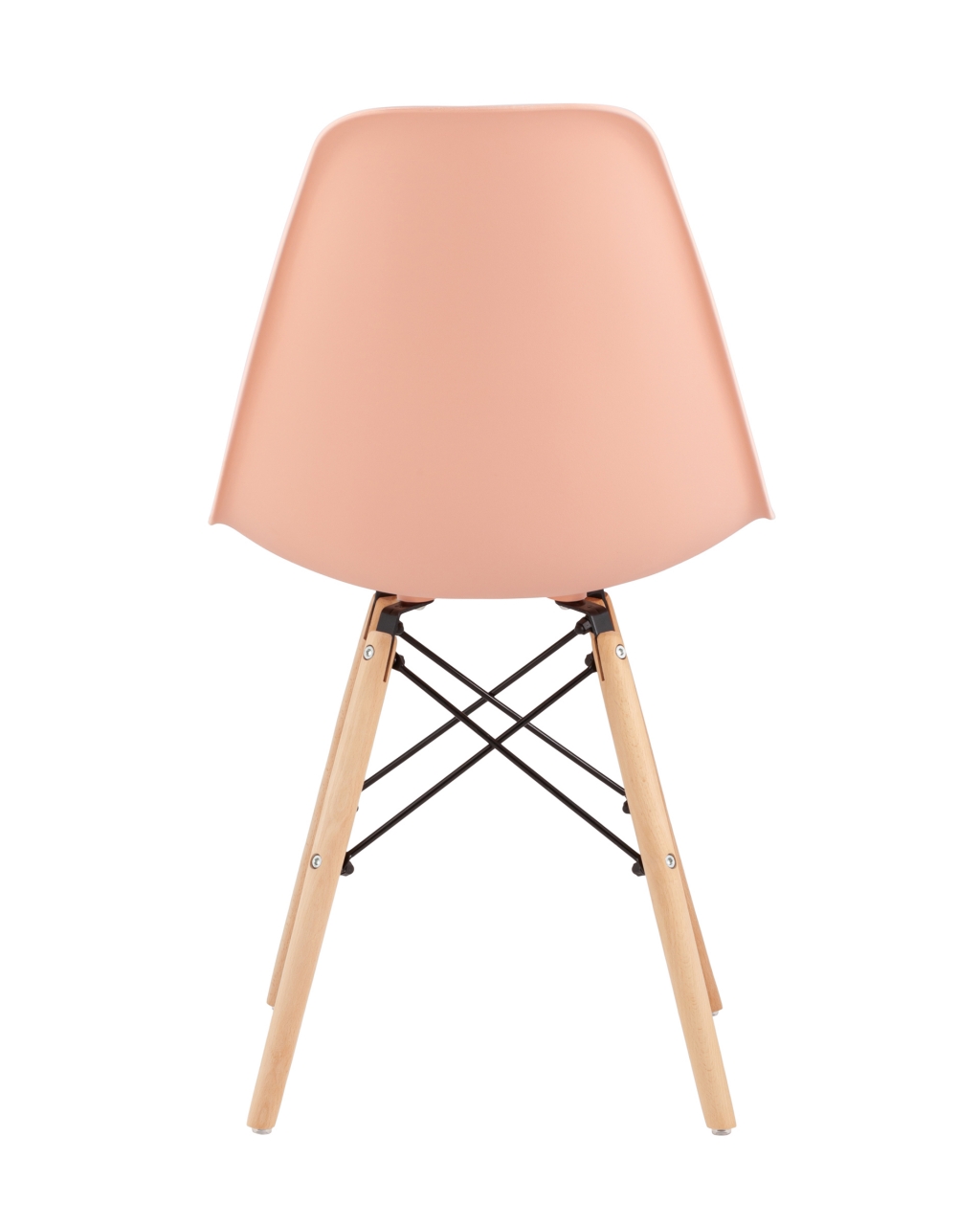 Стул Eames Style DSW персиковый (разборный каркас)