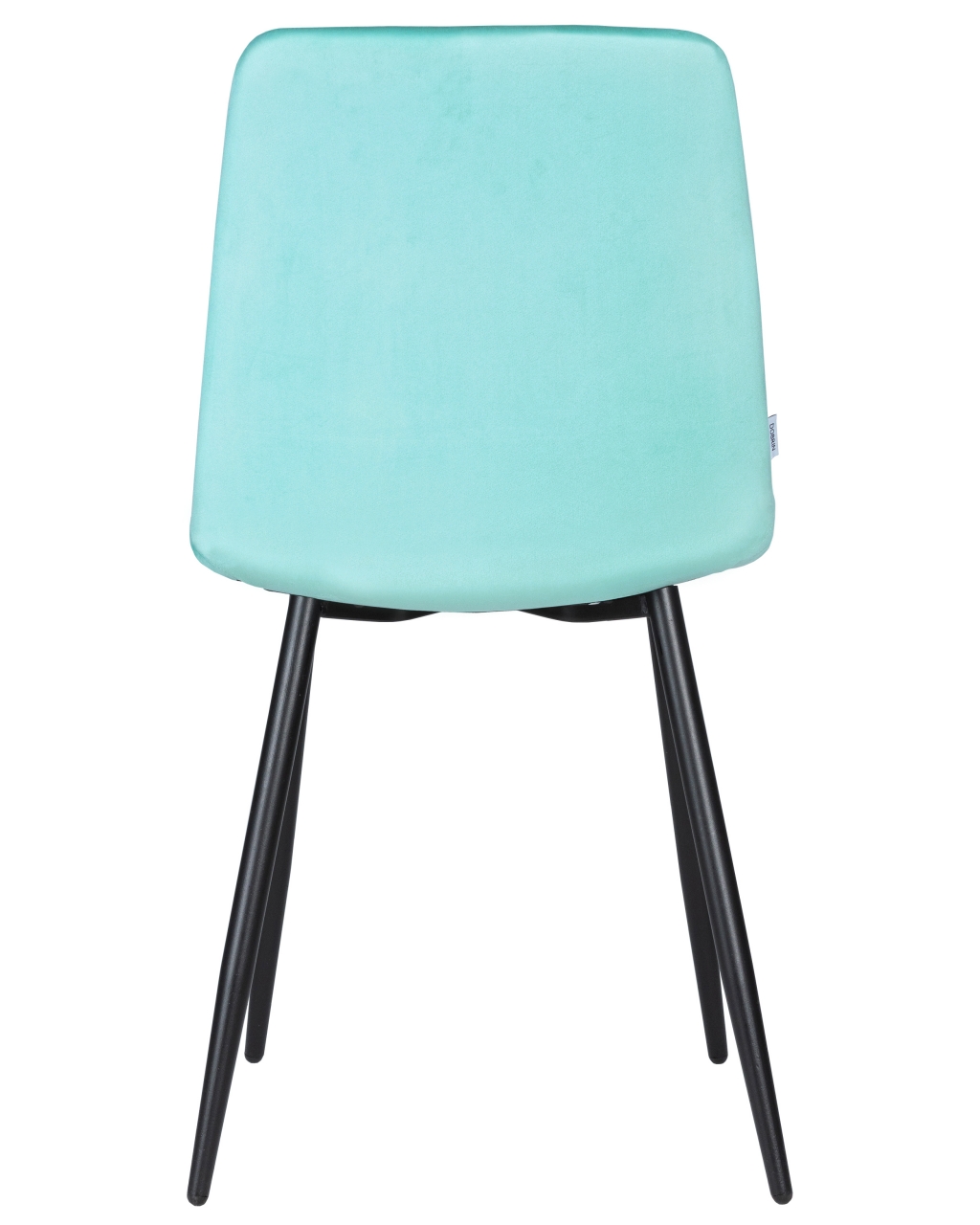 Стул обеденный DOBRIN CHILLY (Мятный Holland 50, основание черное) 4 шт