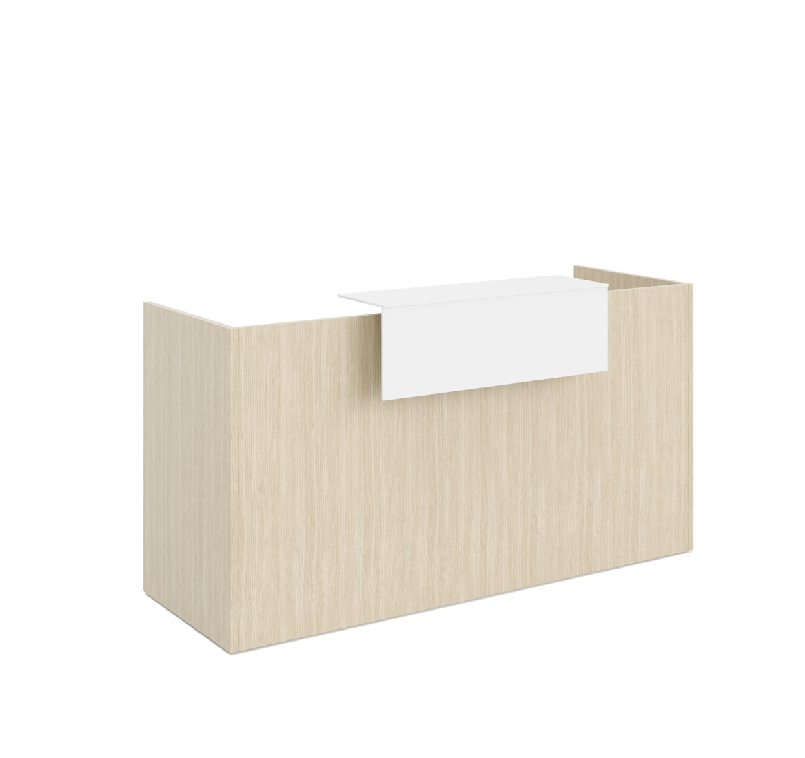 Стойка L148 FACTORY L148/100 light oak/white Дуб светлый Белый