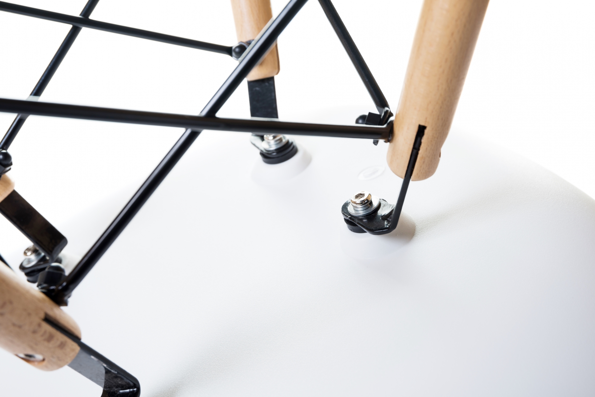 Стул обеденный DOBRIN DAW Белый