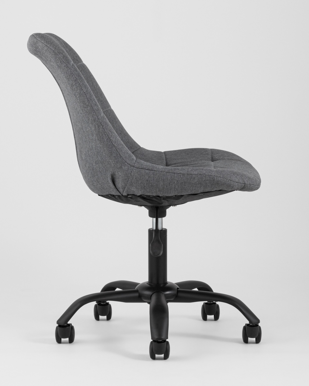 Офисный стул Гирос рогожка Серый