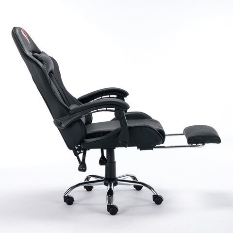 Кресло компьютерное BRABIX Dexter GM-135 подножка Черное