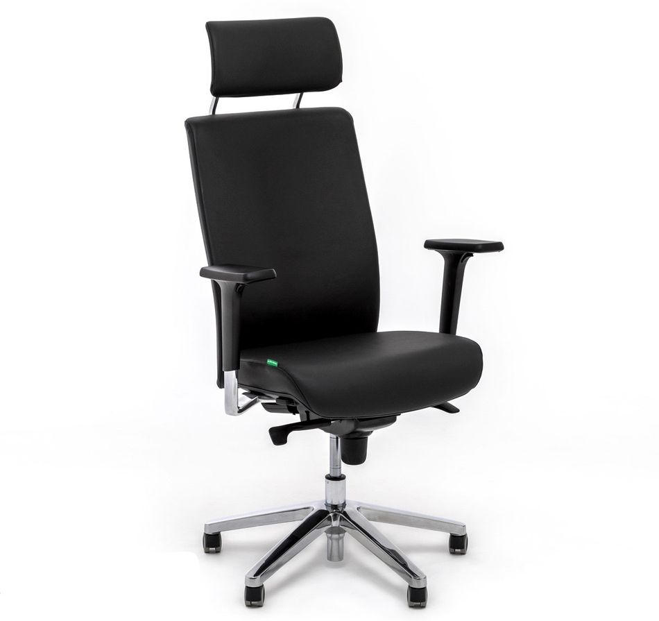 Кресло руководителя RONAN S Dakota black NEW Черное
