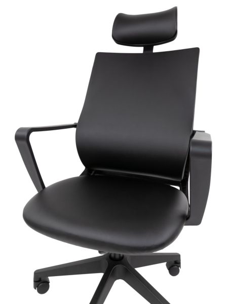 Кресло руководителя Chairman 545 экокожа Черный