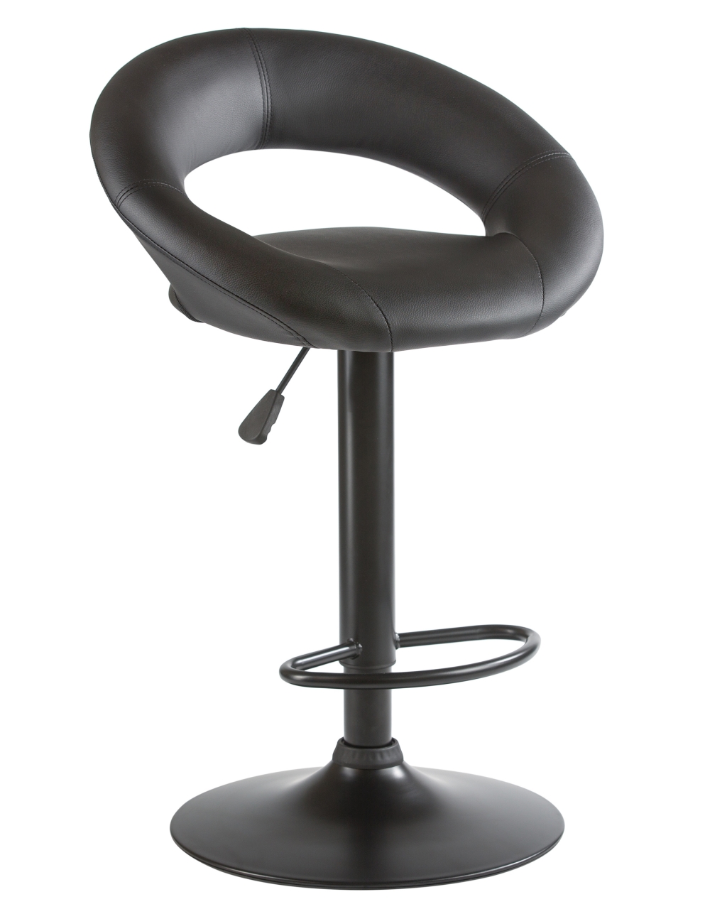 Стул барный DOBRIN MIRA Black base