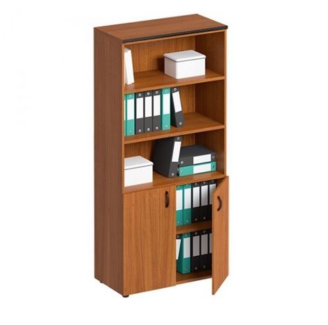 Шкаф для документов полузакрытый Дин-Р ДР 782 ОФ (французский орех)