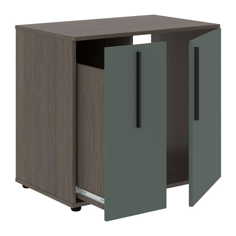 Тумба под фригобар VELION VGR 8655 Нефрит Дуб Сильвер