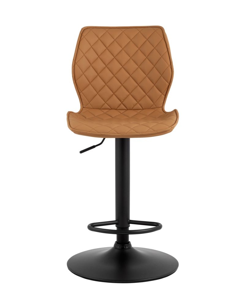 Стул барный Dome экокожа коричневый 2 шт