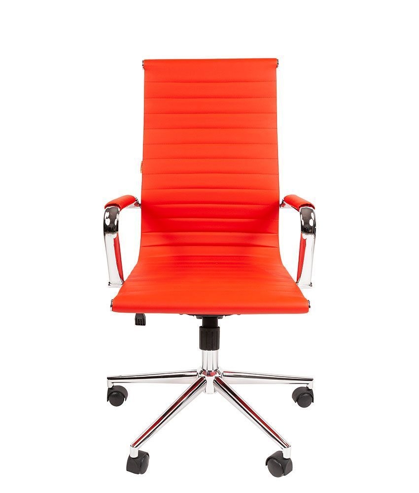 Кресло для руководителя CHAIRMAN 755 экокожа Красный